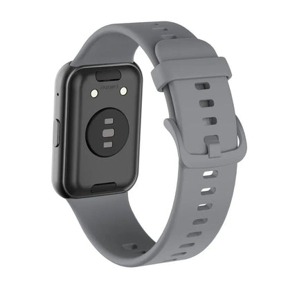 Silicone band for Huawei Watch FIT 1, smartwatch replacement strap, wristband, compatible with various models, band color: Parallel import