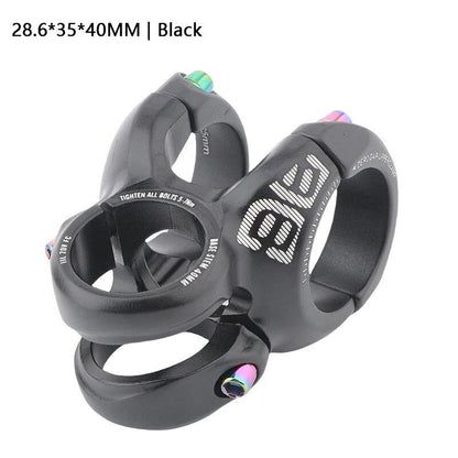 HASSNS DH40 Mountain Bike Stem, Short Power Handlebar Table for Road Bikes, MTB Power Stem, 28.6*31.8/35*40mm, Stem Riser, Cycling Bridge, Color: DH40, Parallel Import
