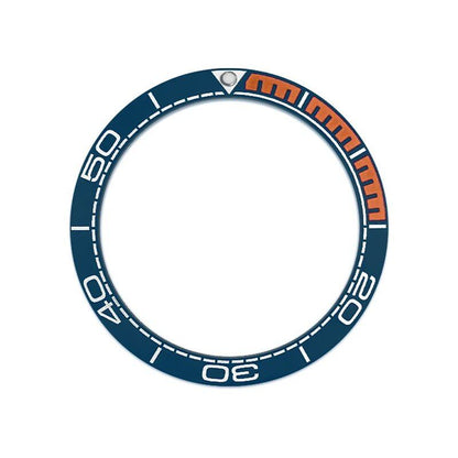 38mm Curved Ceramic Bezel Insert Ring for SKX007, SKX009, SRPD, GMT, SUB, and Seahorse Watch Cases, Men's Watch Modification Part, Parallel Import