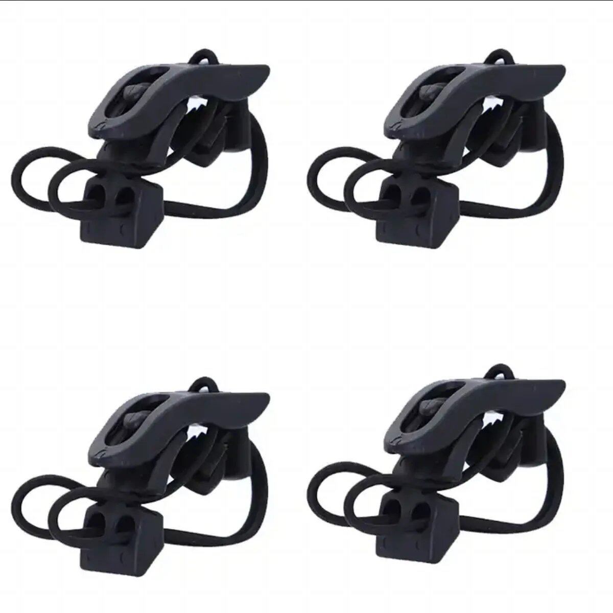 Pack of 1/2 Portable MOLLE Binding Clips, Gear Organizer, Zipper, Multifunctional Hanging Buckle, Outdoor Backpack/Vest Accessory, Color: Parallel Import
