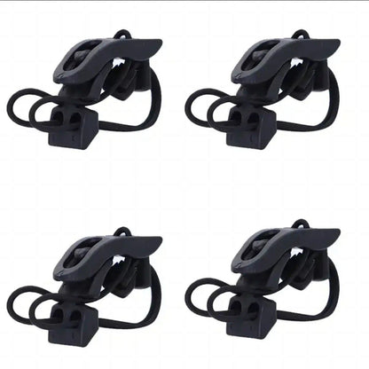 Pack of 1/2 Portable MOLLE Binding Clips, Gear Organizer, Zipper, Multifunctional Hanging Buckle, Outdoor Backpack/Vest Accessory, Color: Parallel Import