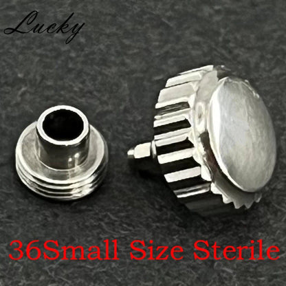 High-quality NH35, NH36, S-Crown, High-quality Log Case Crown, Compatible with NH34 and NH35, Waterproof Watch Replacement and Repair Tool Kit, Color: Parallel Import
