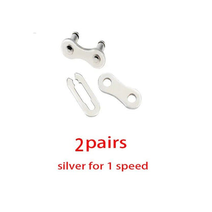 Universal Bicycle Chain Connector for 1/6/7/8/9/10/11 Speed Mountain/Road Bikes, Quick Link, Chain Master, Cycling Parts, Color: Parallel Import