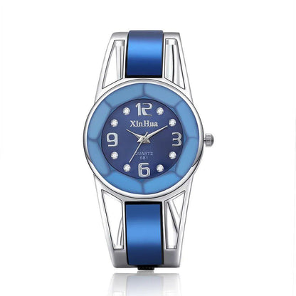 Popular Xinhua women's bracelet watch, a luxury brand with a stainless steel dial and quartz movement; Ships from: Parallel import
