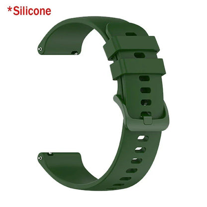RealMi Watch Strap, 20mm/22mm Leather Replacement Strap for RealMi Watch S2/3/S2/3 Pro, Business Wristband, Band Color: mm, Universal, Parallel Import