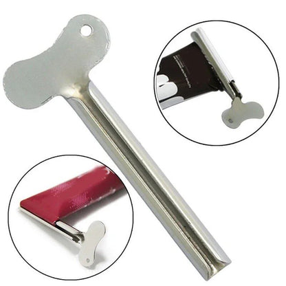 1-6 Piece Stainless Steel Tube Squeezer, Metal, Toothpaste Tube Key, Bathroom Use, Hair Dye, Cosmetics Tube Squeezer, Color: Parallel Import