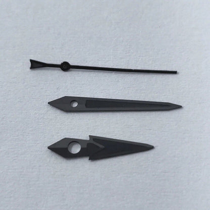 High-quality hand set for NH35, NH36, NH38, NH39, NH70, NH72, 7S26, 7S36, 4R35, and 4R36. Available in silver, gold, rose gold, and black. Luminous hands. Parallel import.