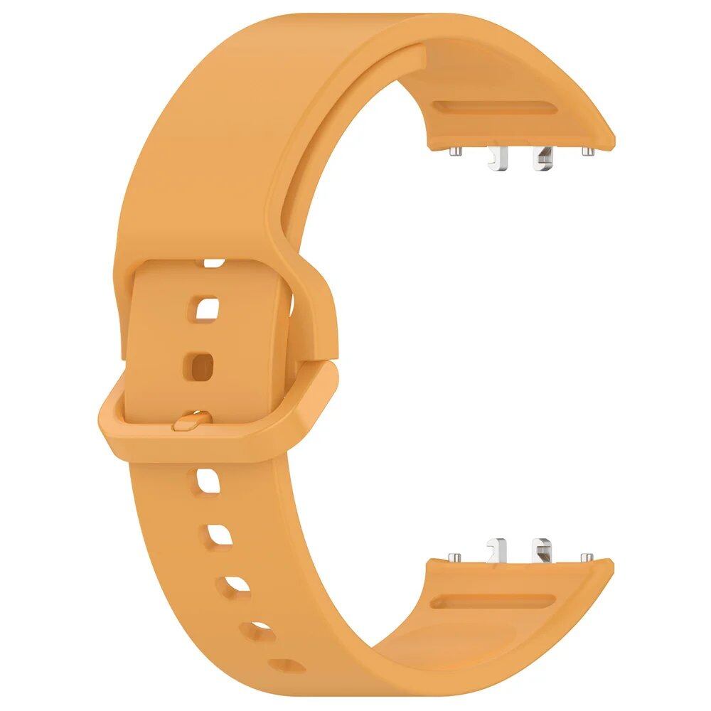 Durable Silicone Sports Strap for Samsung Galaxy Fit 3 SM-R390, Solid Color, Adjustable Wristband, Belt Accessory, Band Color: Parallel Import