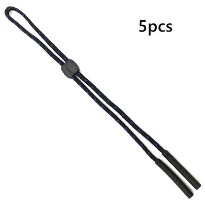 1/5 Piece Non-Slip Sunglasses Cord, Unisex, Outdoor Sports Glasses Strap, Polyester Elastic Neck Strap, Parallel Import