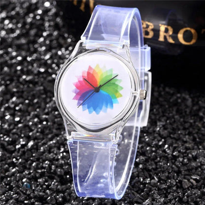Cute Soccer Character Kids' Watch, Soccer Quartz Watch with Soft Silicone Band, Creative Gift for Boys and Girls, Parallel Import