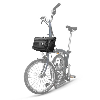 Rhinowalk 4L Bicycle Handlebar Bag, Cycling Front Quick Release Urban Basket Shoulder Bag for Brompton, Dahon, and Folding Bikes. Color: 4L; Ships from: Parallel Import