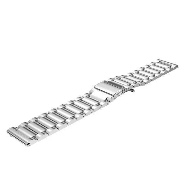 18, 20, 22, 24mm Full Stainless Steel Watch Band for Samsung Gear S3/S2 Classic, Galaxy Watch 42/46mm, and Huawei Watch 2 Pro/GT. Band Color: mm. Parallel Import.