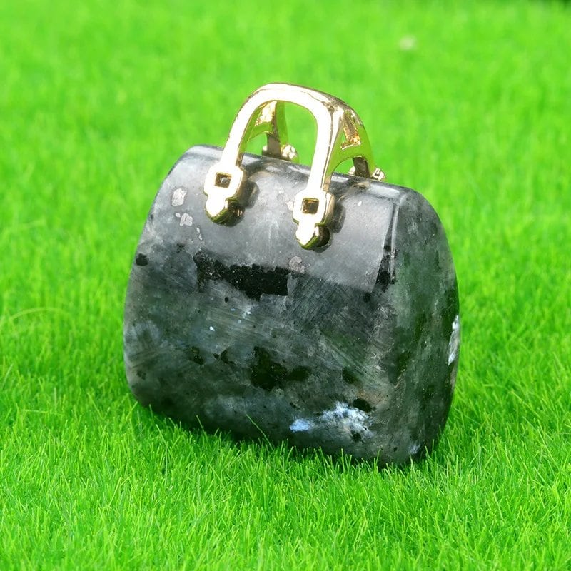 1/5/10 Bag-Shaped Natural Stones, Healing Crystals, Power Stones, Parallel Import