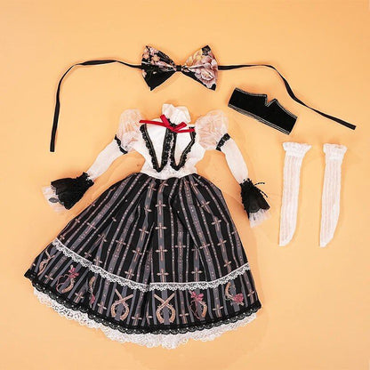 Dream Fairy BJD Princess Dress - 60cm Doll Clothes, Zodiac Design (Parallel Import)