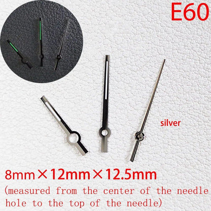 ETA Series Watch Accessories, Green &amp; Blue Super Luminous Hands for ETA 2824, 2892, 2836, and 2834, Parallel Import