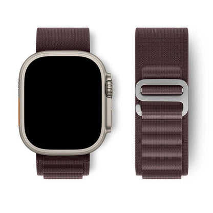 Apple Watch Ultra用アルパインループストラップ 49mm 45mm 46mm 44mm 41mm 42mm 40mm対応 ナイロンブレスレット シリーズ10/9/8/7/SE/6/5/4/3対応 サイズ： 並行輸入品
