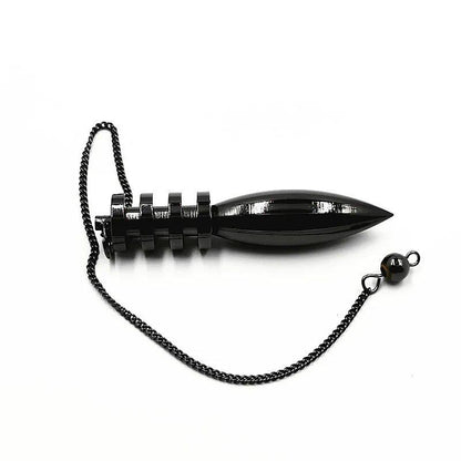New Brass Dowsing Pendulum - Reiki Healing &amp; Divination Pendant, Spiritual Wicca Amulet for Men, Screw-Shaped Pendulum, Radiestia, Parallel Import