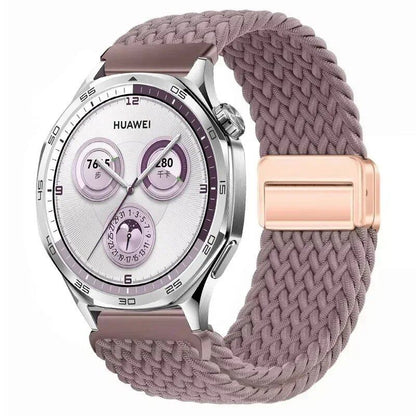 22mm Nylon Loop Strap for Huawei Watch GT5 Pro / GT4 / GT3 / GT2e (46mm) - Compatible with Huawei Watch 4 / 3 Pro Wristband Accessory, Band Color: ; Band Width: 22mm, Parallel Import