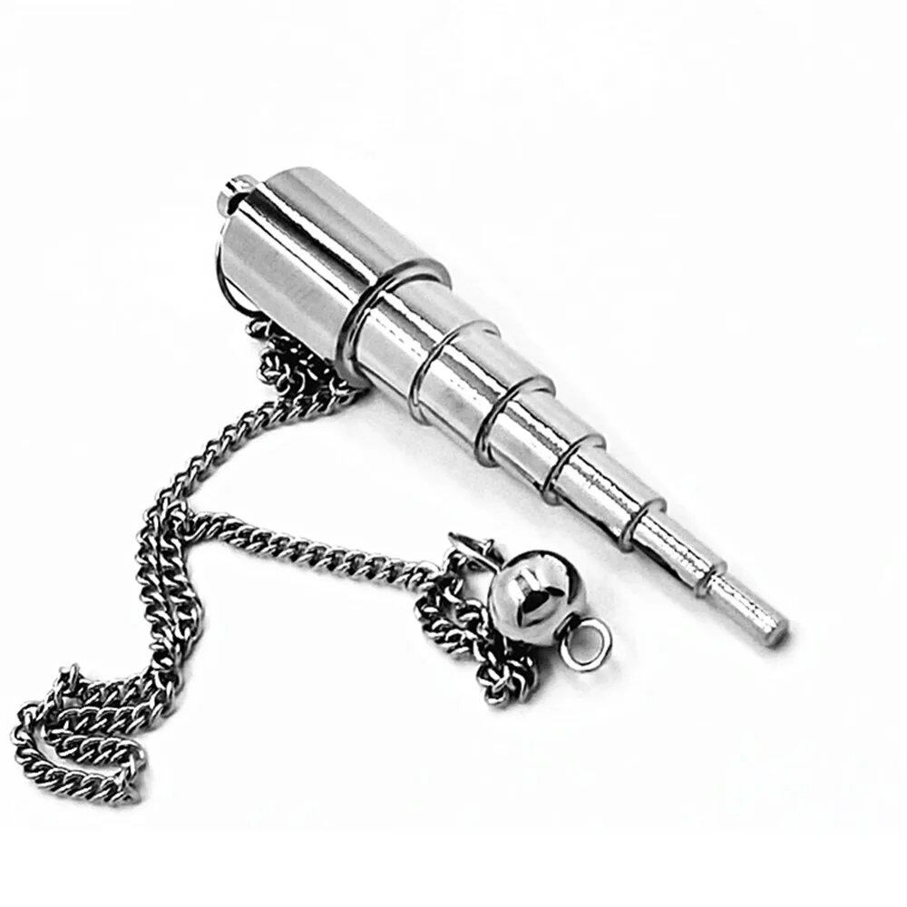 Y-X Metal Isis Pendulum, Brass, for Dowsing, Divination, Spiritual Points, Healing Tool, Wicca Balancing, Metal Color: Parallel Import