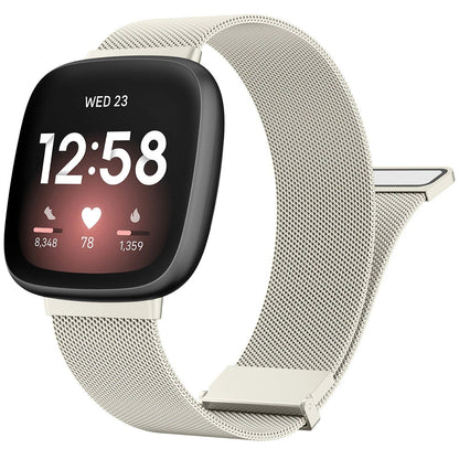 Milanese-style Metal Magnetic Strap for Fitbit Versa 3/4/Sense/Sense 2 (Imported)