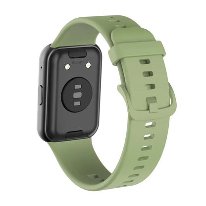 Silicone band for Huawei Watch FIT 1, smartwatch replacement strap, wristband, compatible with various models, band color: Parallel import