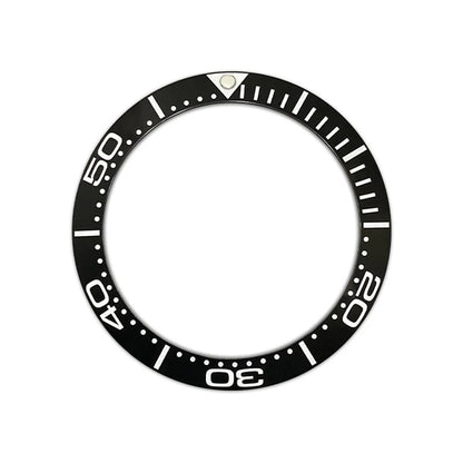38mm Curved Ceramic Bezel Insert Ring for SKX007, SKX009, SRPD, GMT, SUB, and Seahorse Watch Cases, Men's Watch Modification Part, Parallel Import