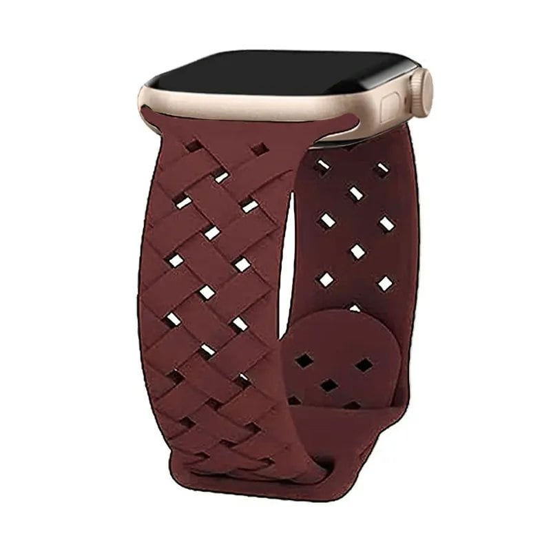 Braided Apple Watch Strap, Breathable, 44mm, 40mm, 45mm, 49mm, 41mm, 42mm, Compatible with iWatch Series 8, 7, SE, 3, 4, 5, 6, Ultra, Band Color: mm, Parallel Import