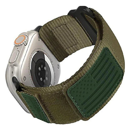 Apple Watch Ultra 2用ストラップ バンド 49mm 45mm 44mm 42mm 46mm対応 ナイロン アルパイン スポーツ ブレスレット iWatch シリーズ 10/9/8/7/6/5/4/SE対応 サイズ：42mm 44mm 45mm 46mm 49mm ;発送元： 並行輸入品