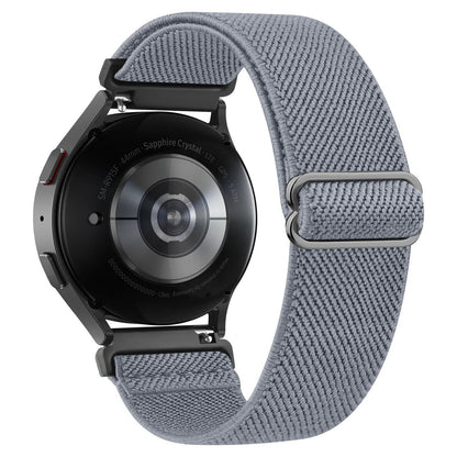 Stretchable Nylon Strap for Samsung Galaxy Watch 7/6/5/4/4 Classic/5 Pro/6 Classic/Active 2/Watch 3 (40mm/44mm/42mm/46mm/47mm/41mm) Band Color: 20mm Band Width (Parallel Import)