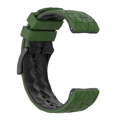 24mm Soft Silicone Watch Band Replacement Strap for SUUNTO 9/9 Baro, Compatible with SUUNTO D5, New Smartwatch Band, Size: SUUNTO 9-D5-9 Baro; Band Color: Black; Band Width: 24mm, Parallel Import