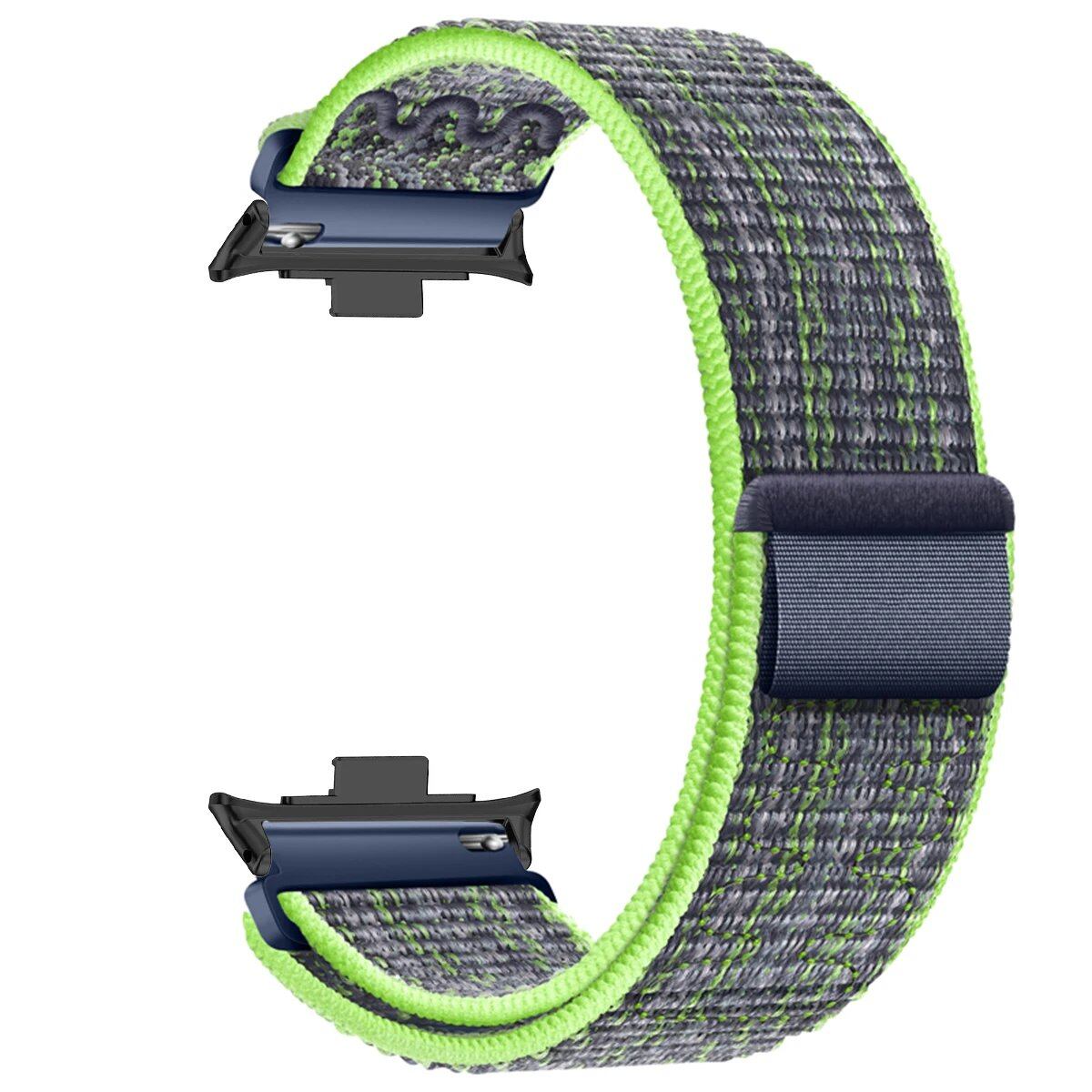 Breathable Nylon Loop Replacement Wristband for Xiaomi Redmi Watch 4/5, Mi Band 9/8 Pro, Sports Smartwatch Strap, Band Color: Parallel Import