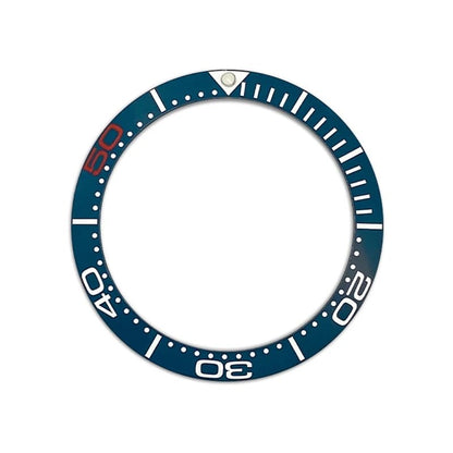 38mm Curved Ceramic Bezel Insert Ring for SKX007, SKX009, SRPD, GMT, SUB, and Seahorse Watch Cases, Men's Watch Modification Part, Parallel Import