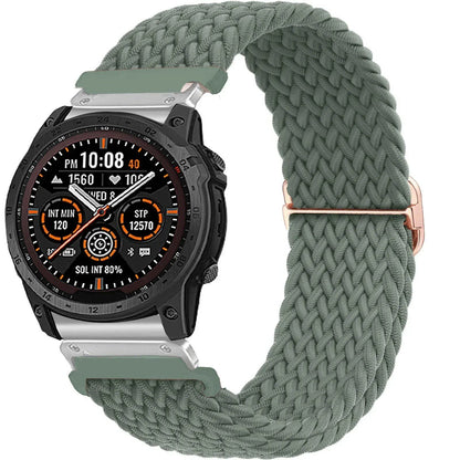 Nylon Loop Strap for Garmin Fenix 8/7/6 Pro/5 Plus, QuickFit Band, 22mm/26mm, Compatible with Garmin Smartwatches 3HR 945, Epix Gen 2, Band Color: mm, Parallel Import
