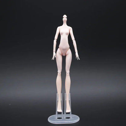 1/6 Scale Doll Body Parts, 24cm Tall, Body Accessories, High School Doll Toy for Girls, Green/Brown Skin, Parallel Import