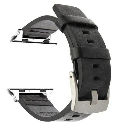 High-quality leather strap for Apple Watch Ultra 2 (49mm), compatible with Series 9, 8, 7, SE, 6, 5, and 4. Available in 44mm, 45mm, 42mm, 41mm, and 40mm bands. Available in mm band colors. Parallel import.