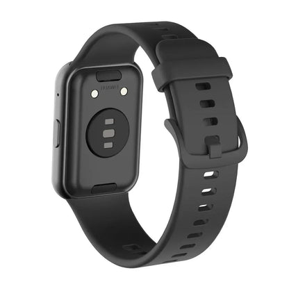 Silicone band for Huawei Watch FIT 1, smartwatch replacement strap, wristband, compatible with various models, band color: Parallel import