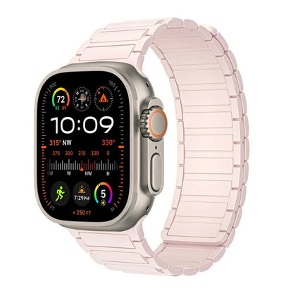 Apple Watch Ultra 2 用 マグネットストラップ - 49mm/44mm/45mm/38mm/42mm/41mm/40mm対応 シリコンブレスレット iWatch Series 9/8/7/6/5/SE バンド バンドカラー：mm;発送元: 並行輸入品