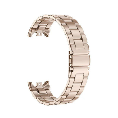 Xiaomi Mi Band 9 Metal Band, Stainless Steel, Slim Business Strap, Compatible with Xiaomi Band 8, Sports Bracelet, Accessories, Size: Mi Band, Parallel Import