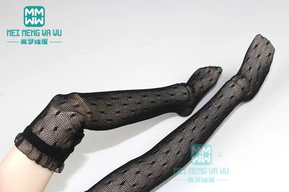 Multicolored Fashion Socks Set for 1/6, 1/4, and 1/3 Size BJD (SD/DD/MSD/YOSD) Dolls. Color: BJD-0cm. Parallel Import.