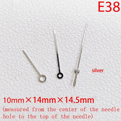 ETA Series Watch Accessories, Green &amp; Blue Super Luminous Hands for ETA 2824, 2892, 2836, and 2834, Parallel Import