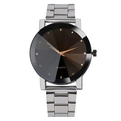 High-quality, fashionable, casual women's waterproof, luminous steel band sports watch for students and women. Parallel import.