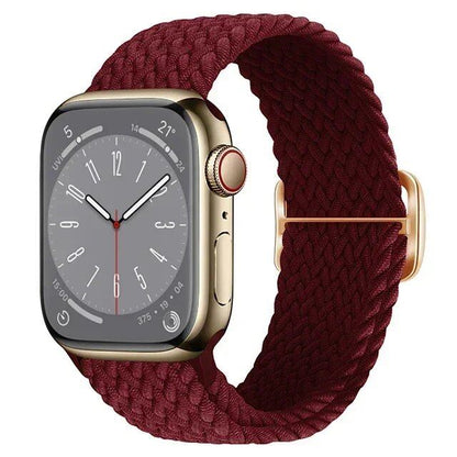 アップルウォッチUltra 2用ナイロンストラップ バンド 49mm 40mm 44mm 41mm 38mm 45mm対応 伸縮ブラidedループ ブレスレット iWatchシリーズ9/8/7/6/SE/5/4対応 バンドカラー：mm 並行輸入品