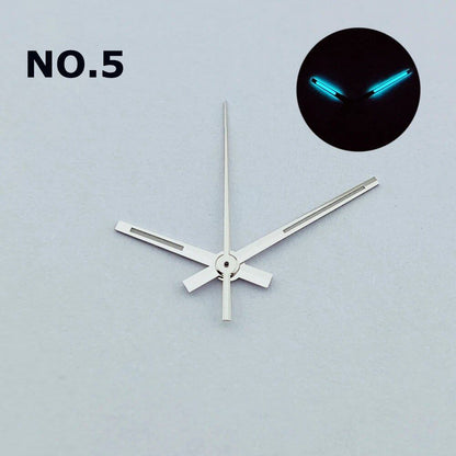 Blue-Green C3 Luminous Hands for Miyota 8285 Watch, Parallel Import