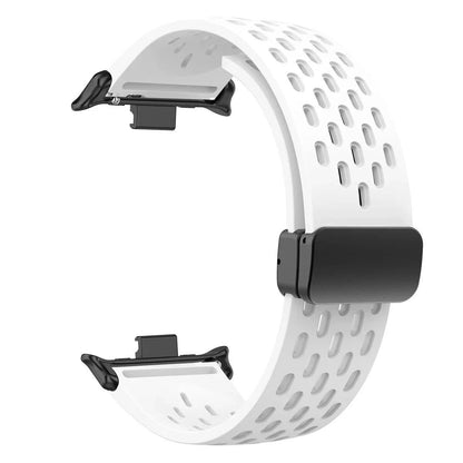 Silicone Strap for Redmi Watch 5/4 - Compatible with Mi Band 9 Pro/8 Pro, Magnetic Buckle Sport Band, Tsukai Bracelet Accessory, Band Color: Parallel Import