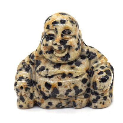 1.2-inch Buddha Statue, Natural Healing Crystal Reiki Chakra Figurine, Spiritual Stone Sculpture, Home Decor, Parallel Import