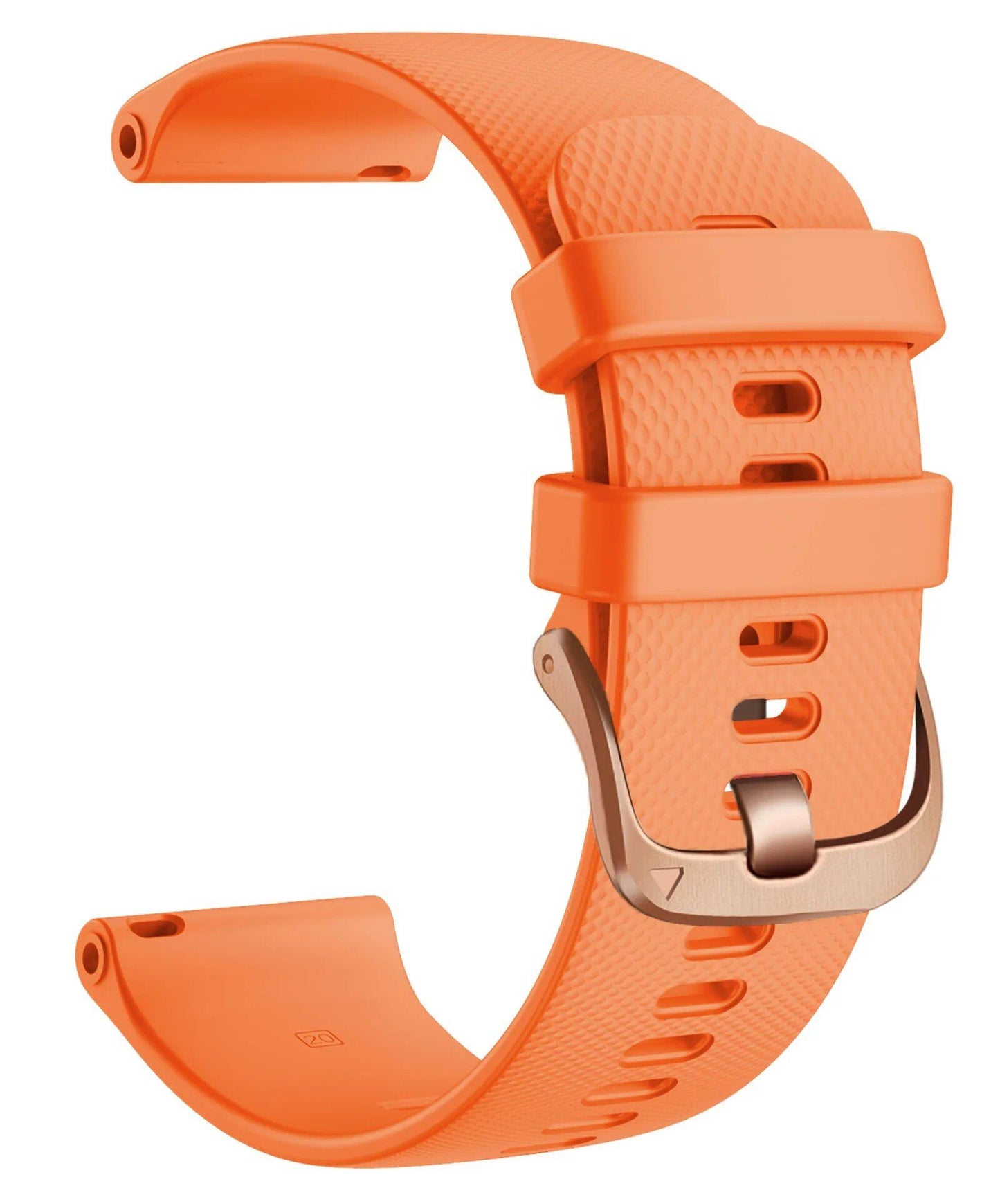 Compatible with HUAWEI WATCH GT 5 Pro (42mm), GT5 (41mm), and GT4 (41mm), 18mm Smartwatch Band with Rose Gold Buckle, Size: Parallel Import