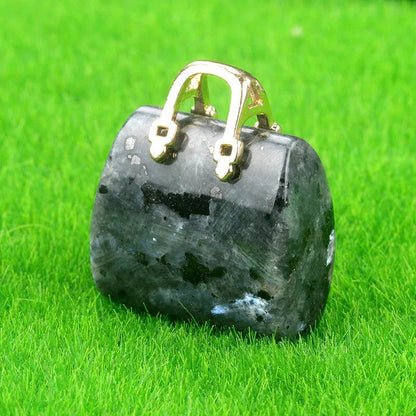 1/5/10 Bag-Shaped Natural Stones, Healing Crystals, Power Stones, Parallel Import