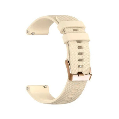 18mm Leather &amp; Silicone Replacement Watch Strap for Huawei Watch GT 4 / GT 5 (41mm) / GT 5 Pro (42mm) - Wristband, Parallel Import