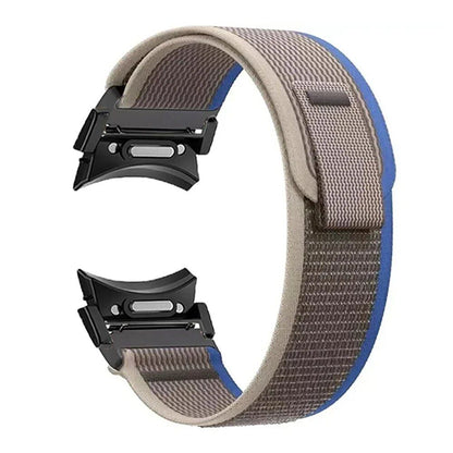 Nylon Band for Samsung Galaxy Watch 5 Pro 45mm, Quick Fit Strap with No Gap, Compatible with Samsung Watch 4/5/6 43/47/40/44mm, Wristband Size: Parallel Import
