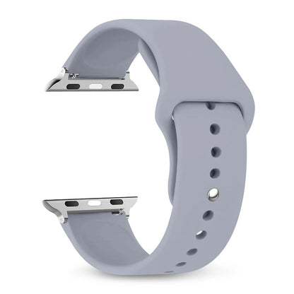 Silicone Sport Band for Apple Watch, 45mm, 44mm, 42mm, 49mm, 40mm, and 41mm, Compatible with iWatch Series 9/8/7/6/5/4/3/SE/Ultra 2, Band Color: mm; Ships from: Parallel Import